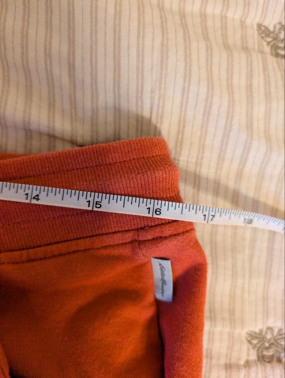 Eddie Bauer Coral Jogger Sweatpants Size Medium Stretch Waist With Drawstring - Picture 9 of 12